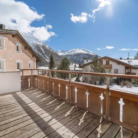 Luxury St Moritz With View - 4 Bedrooms Apartment Madulain