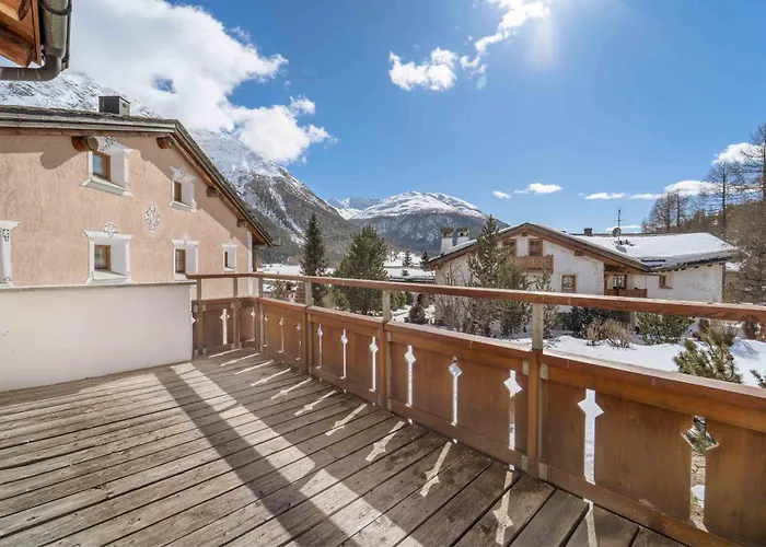 Lejlighed Luxury St Moritz With View - 4 Bedrooms
